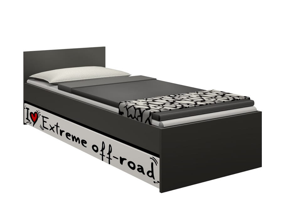 Dětská postel se šuplíkem - OFF-ROAD 200x90 cm