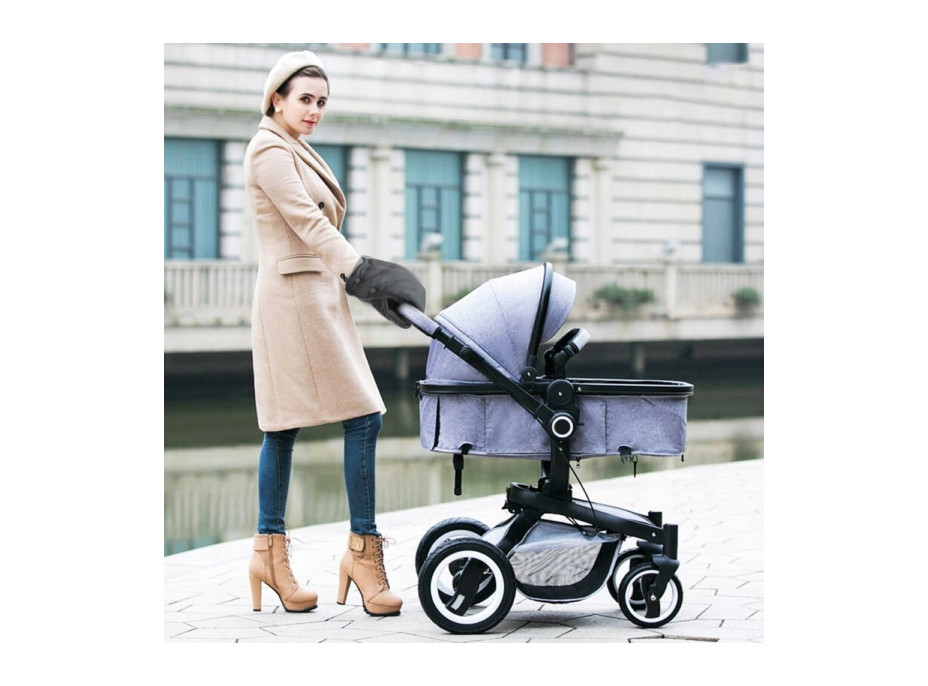 Rukávník na kočárek - FLAMINGO