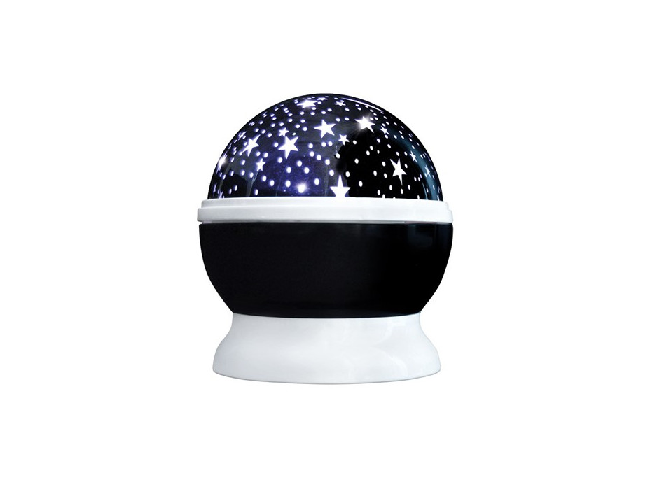 Dekorační LED vánoční mini projektor - noční obloha
