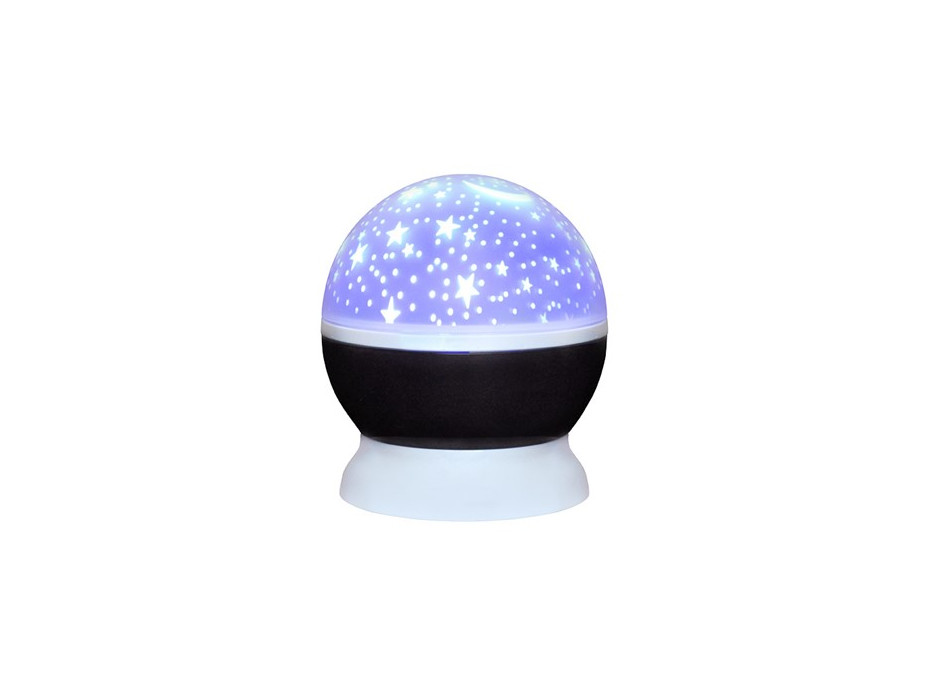 Dekorační LED vánoční mini projektor - noční obloha
