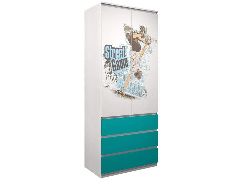 Šatní skříň - STREET GAME TYP D
