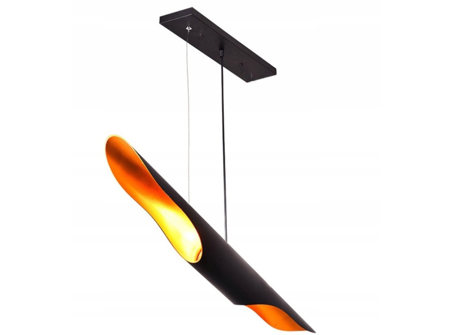 Stropní svítidlo TUBE 60 cm - černé