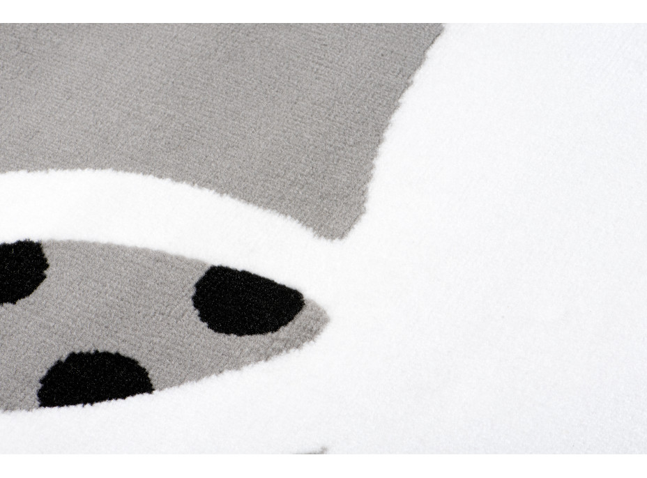 Dětský koberec PASTEL lední méďa - šedý - 160x220 cm