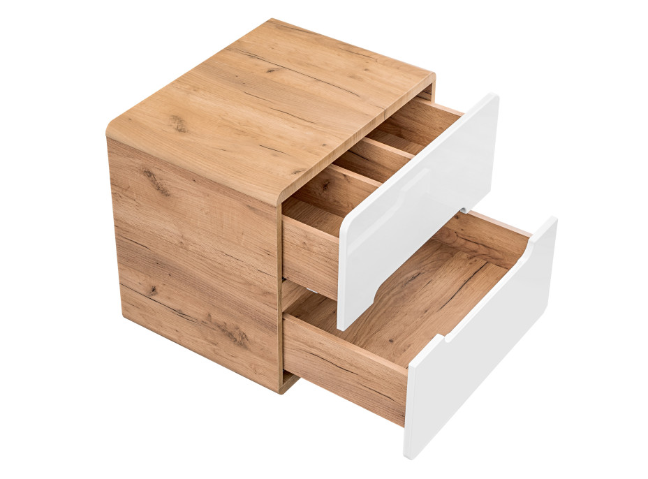 Koupelnová závěsná skříňka pod umyvadlo na desku BÁRA 60 cm