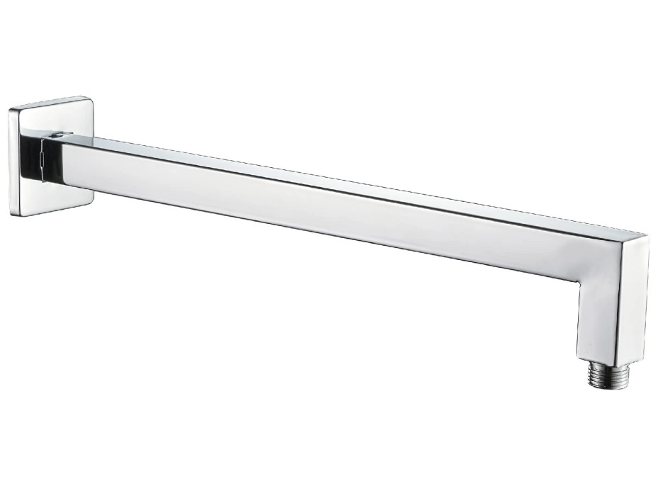 Rameno dešťové sprchy MEXEN - 38 cm - hranaté - s ostrým 90° úhlem, 79114-00