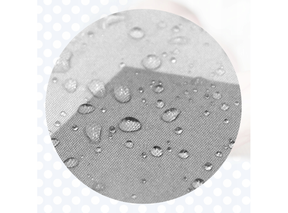 Fusak do kočárku - šedý s kožešinou