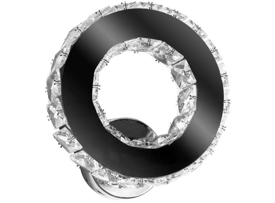 Nástěnné LED křišťálové svítidlo PLATON circle - 20/10W