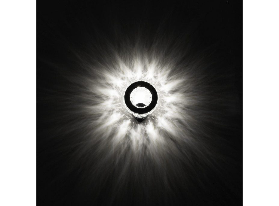 Nástěnné LED křišťálové svítidlo PLATON circle - 20/10W