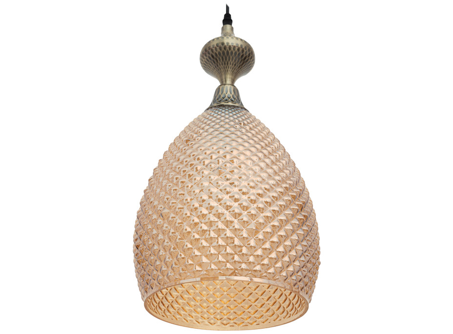 Stropní svítidlo PINEAPPLE - kov/sklo