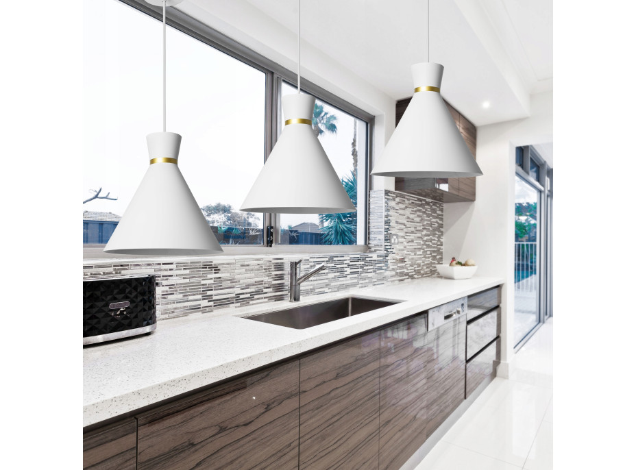 Stropní svítidlo KONA typ A - černé matné