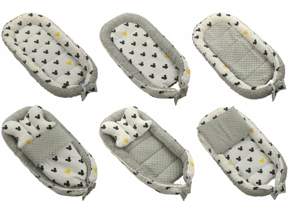 Oboustranné hnízdečko pro miminka - Kokon - Lapače snů - (7)
