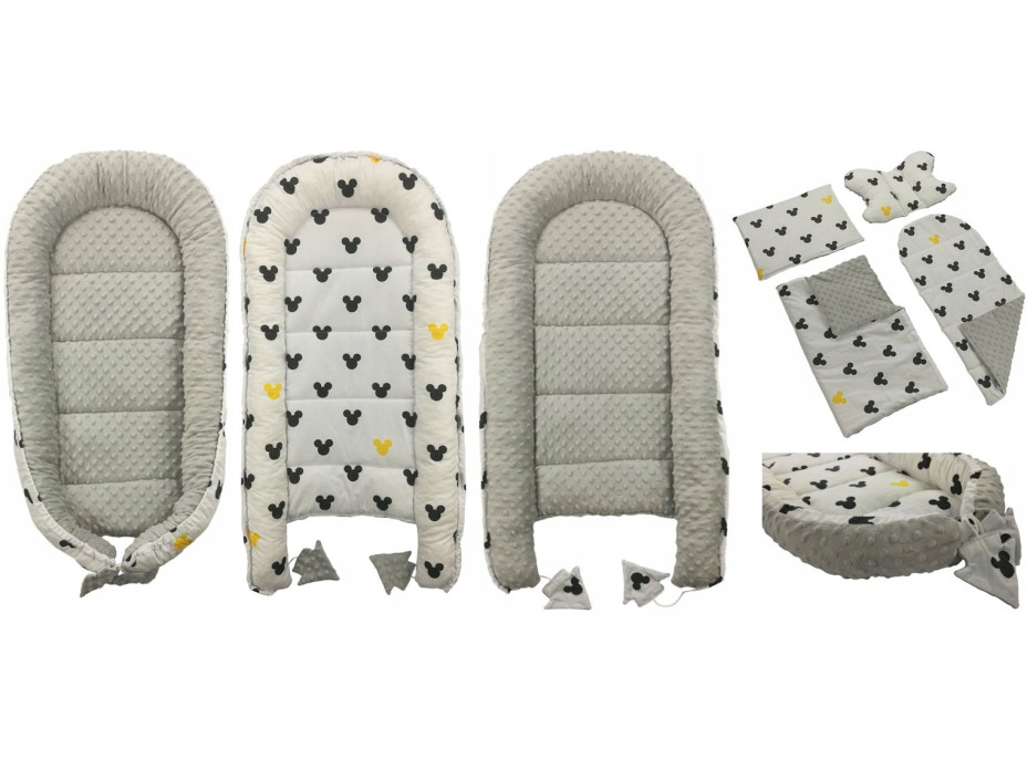 Oboustranné hnízdečko pro miminka - Kokon - Lapače snů - (7)