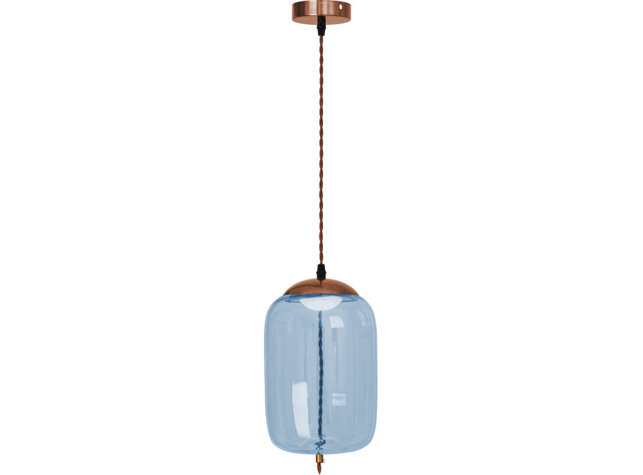 Stropní LED svítidlo HOVER typ A - 5W - rose gold/modré