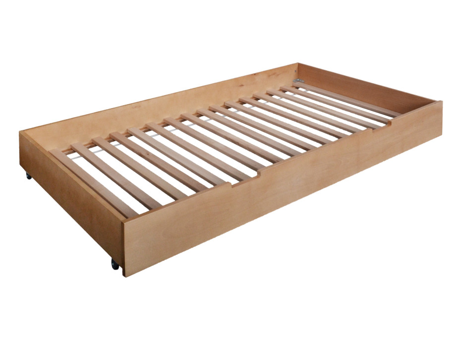 Dětská postel z MASIVU BUK - NINA 200x90cm - přírodní