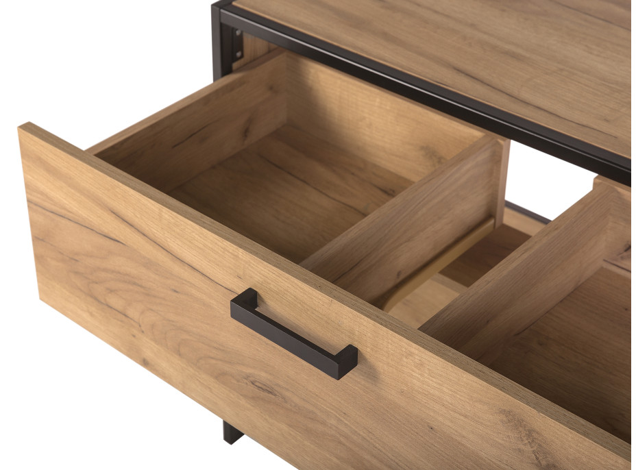 Koupelnová stojící skříňka pod umyvadlo na desku LOFT 90 cm