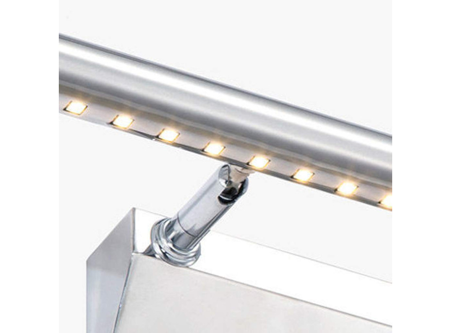 Nástěnné LED svítidlo nad zrcadlo LITE - 70 cm - 9W - chromové