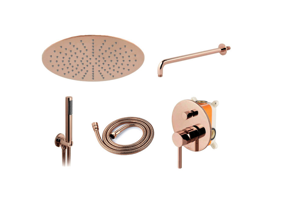 Sprchová podomítková souprava MAXMAX Rea LUNGO - rose gold 