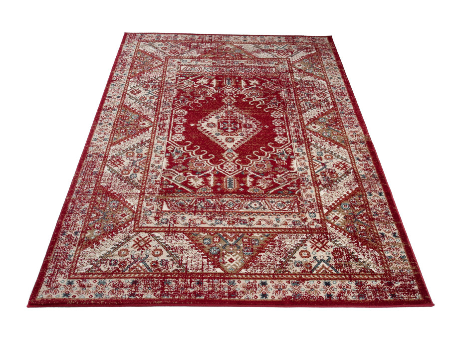 Kusový koberec DUBAI lagos - červený