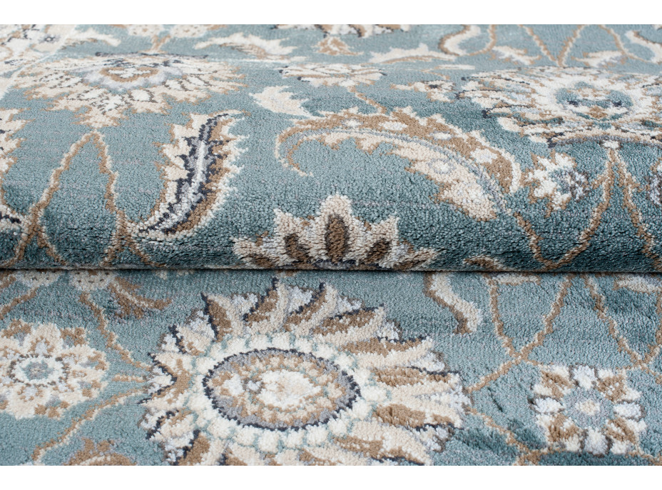 Kusový koberec DUBAI tabu - modrý/béžový