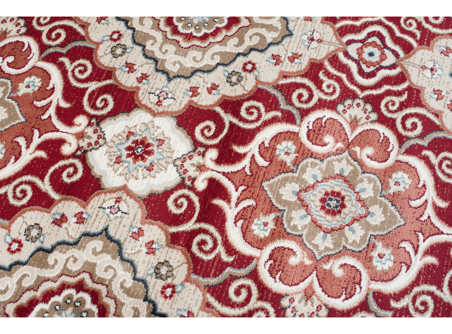 Kusový koberec DUBAI elisa - červený/béžový