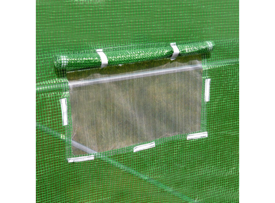 Zahradní fóliový skleník 400 x 250 x 200 cm