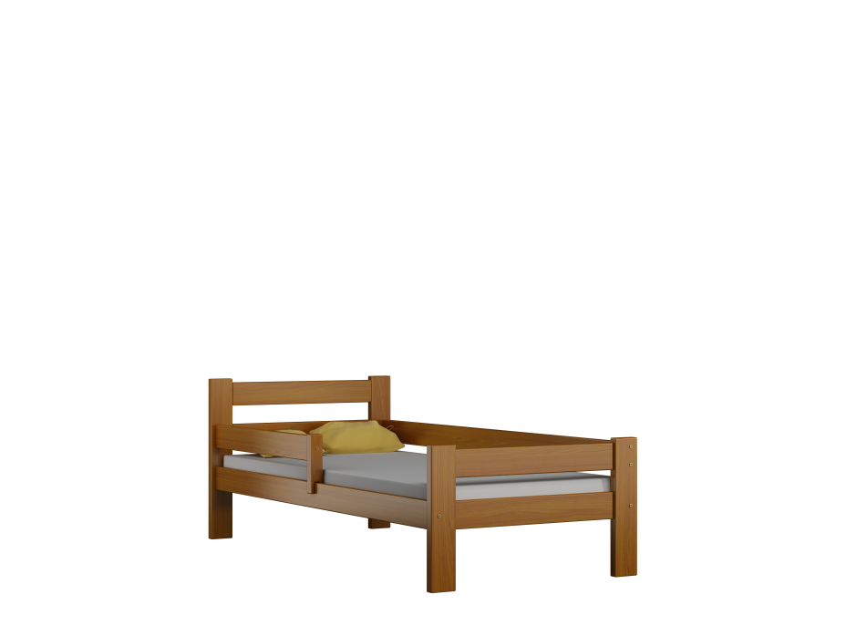 Dětská postel z masivu PAVLÍK MAX - 160x80 cm