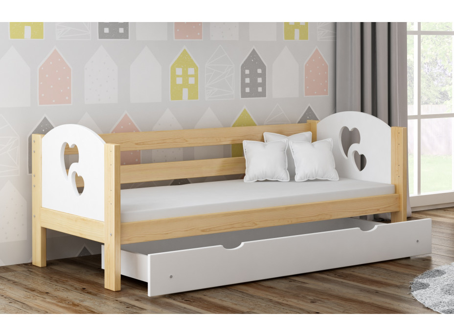 Dětská postel z masivu VIKI (3) - 180x80 cm