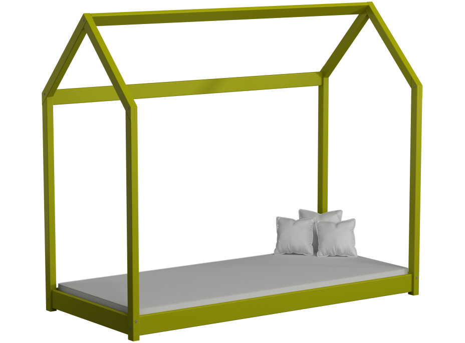 Dětská domečková postel SAM - 180x90 cm - 10 barev