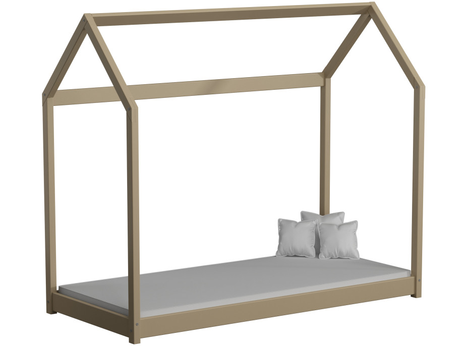 Dětská domečková postel SAM - 180x90 cm - 10 barev