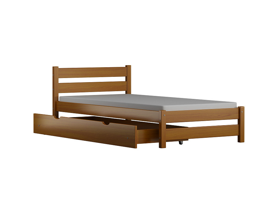 Dětská postel z masivu KARAS - 160x80 cm