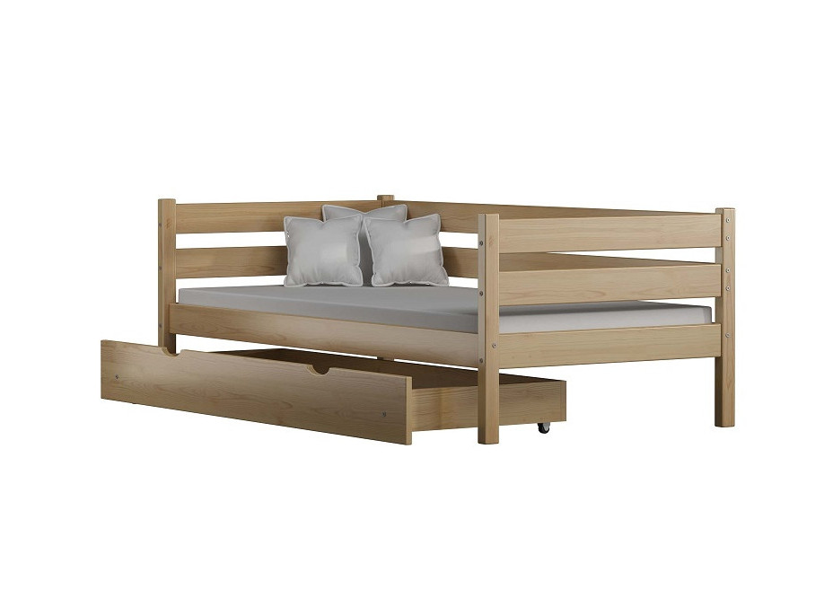 Dětská postel z masivu KARAS 2 - 180x90 cm