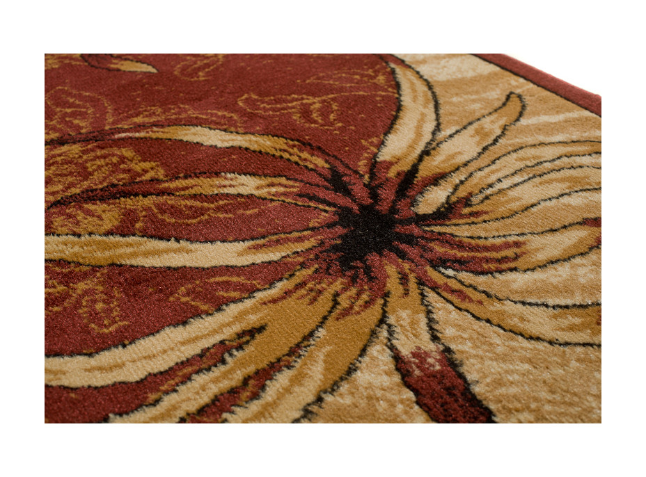 Kusový koberec ATLAS garden - béžový/hnědý