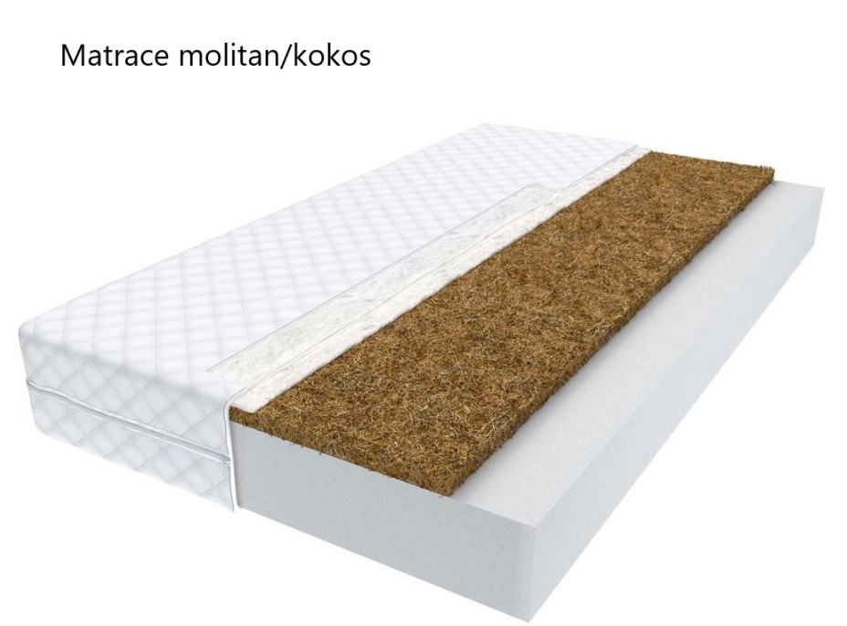 Dětská domečková postel SAM - 180x90 cm - 10 barev