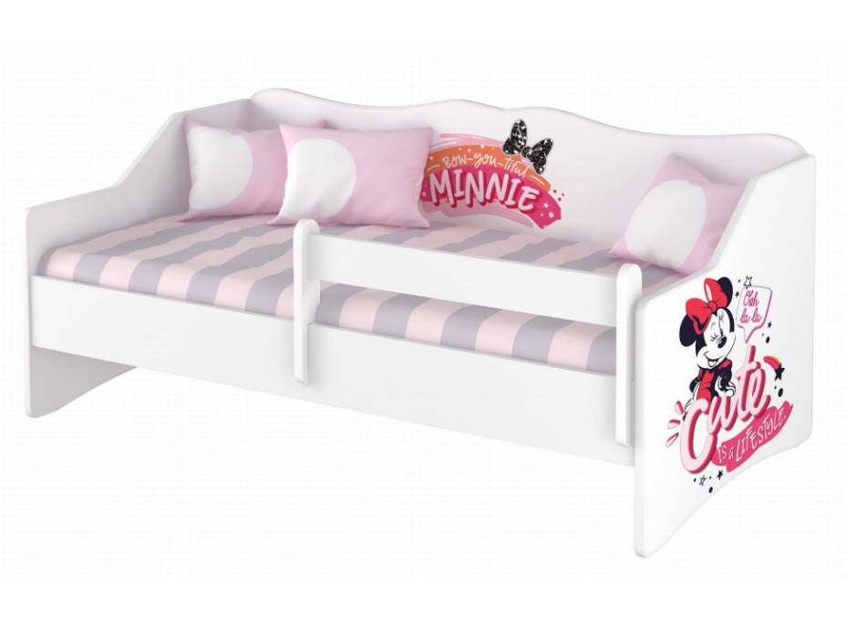 Dětská postel LULLU 160x80cm - CUTE MINNIE
