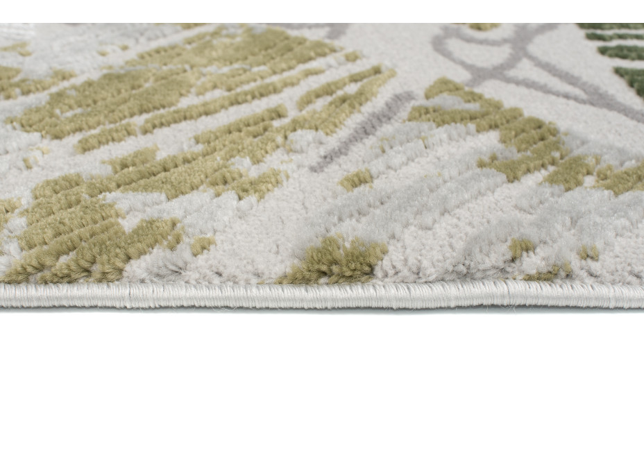 Kusový koberec ASTHANE square - šedý/zelený