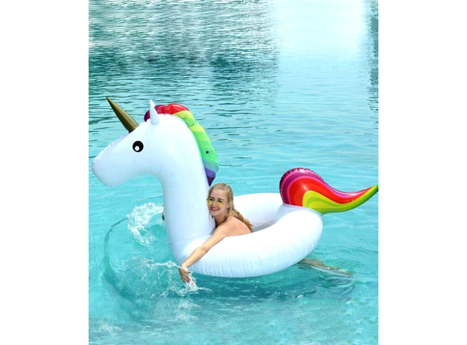 Nafukovací plavací kruh JEDNOROŽEC - 90 cm
