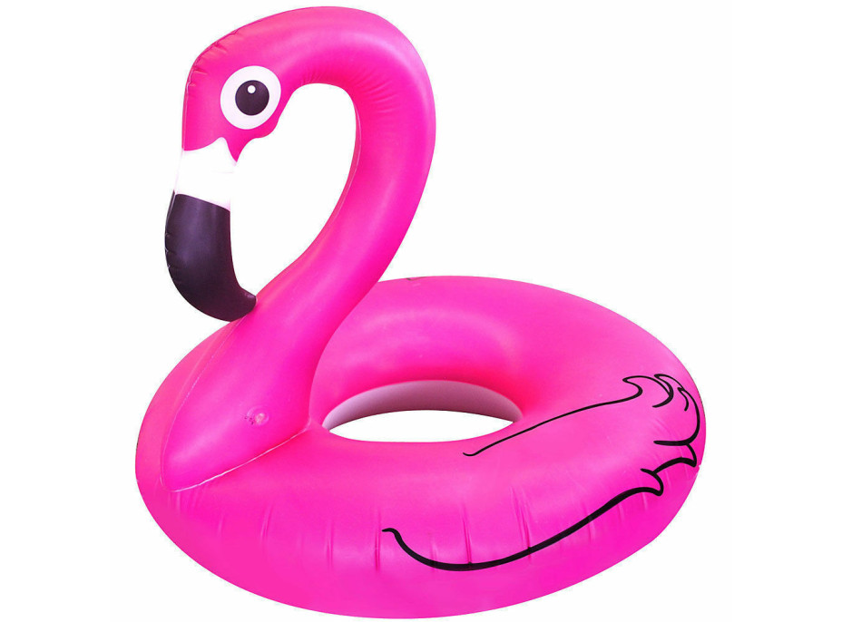Nafukovací plavací kruh PLAMEŇÁK - 90 cm