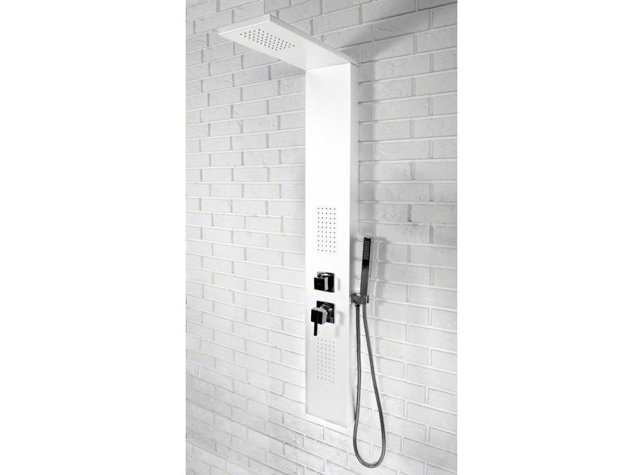 Sprchový panel RAFF bílý