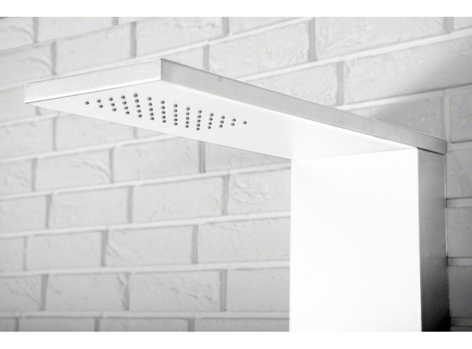 Sprchový panel RAFF bílý