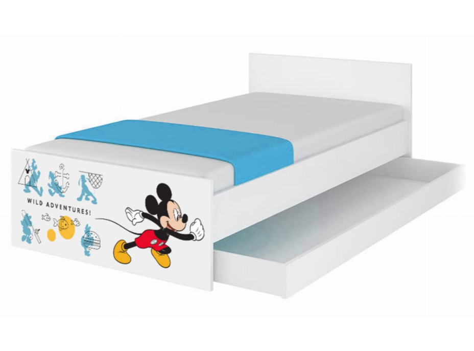 Dětská postel MAX Disney - MICKEY ADVENTURES 160x80 cm
