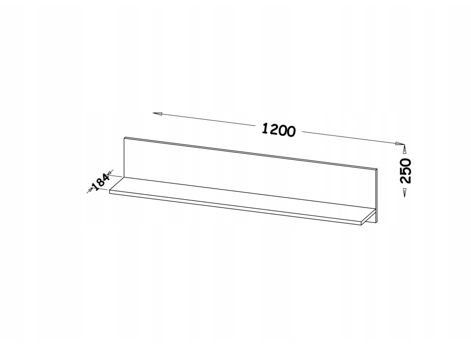 Obývací stěna COSMOS II s LED podsvícením - wenge/ořech baltimore