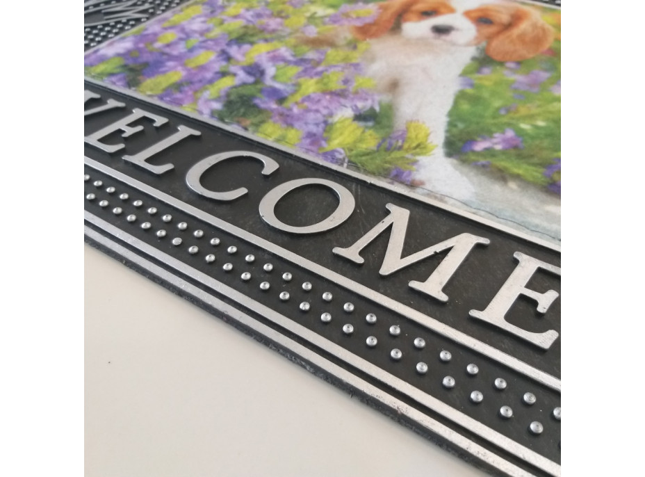 Rohožka "Welcome" - pejsek - 40x70 cm