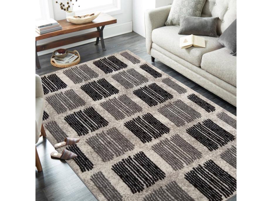 Kusový koberec PANNE marks - odstíny šedé