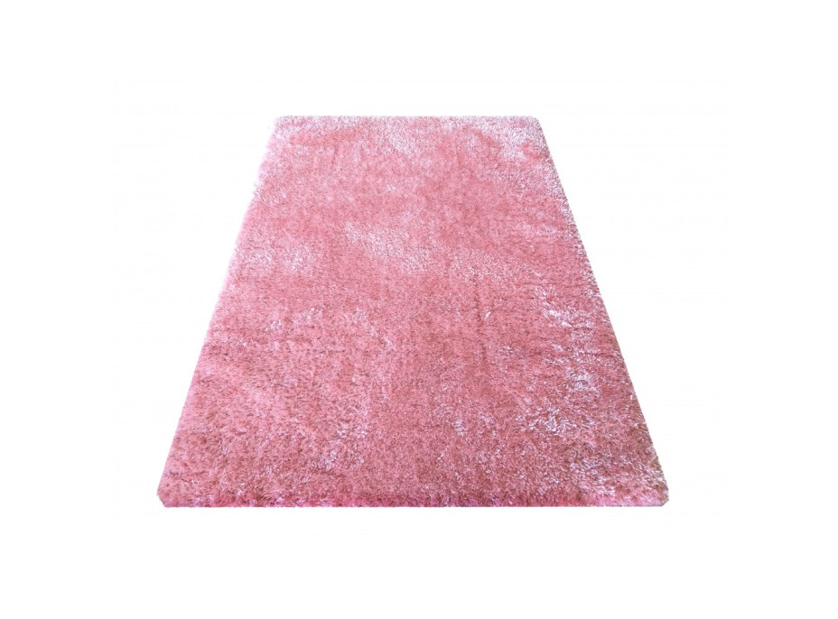 Moderní koberec SHAGGY MERRY - růžový