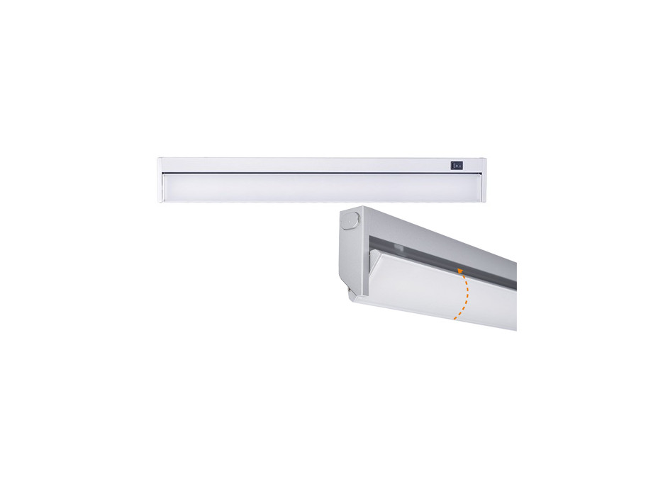 Kuchyňské výklopné podlinkové svítidlo - LED - 10W - 58 cm - s vypínačem