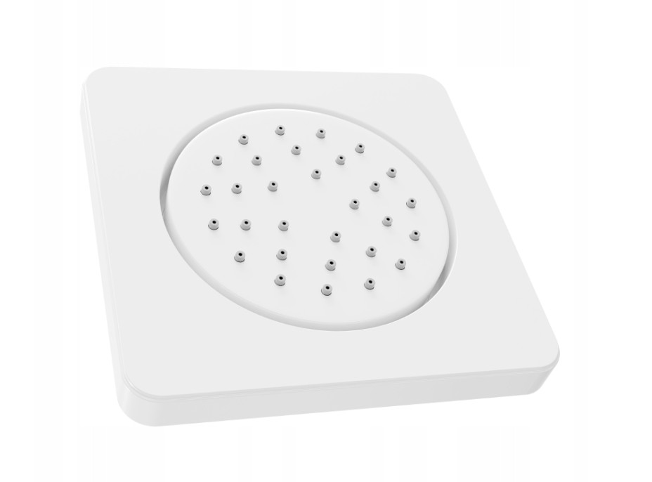 Podomítková boční sprchová tryska MEXEN - kulatá - 13x13 cm - bílá, 79366-20