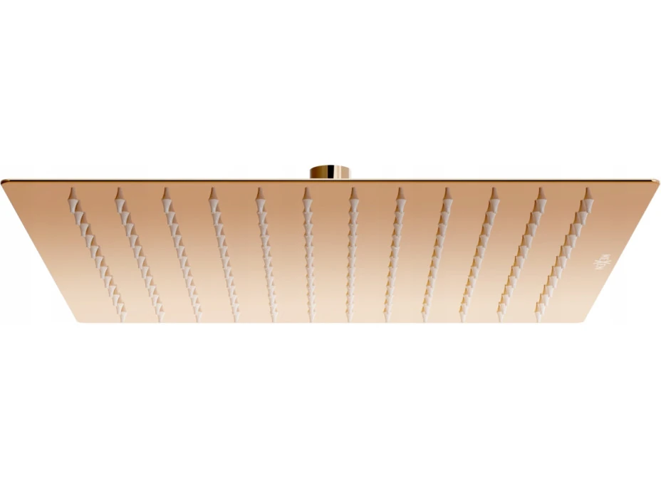 Sprchová dešťová hlavice MEXEN SLIM - čtvercová - 30x30 cm - rose gold, 79130-60