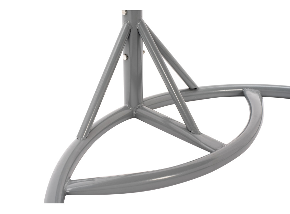 Závěsné houpací křeslo MONTANA - šedé - vel. XXL - pro 2 osoby