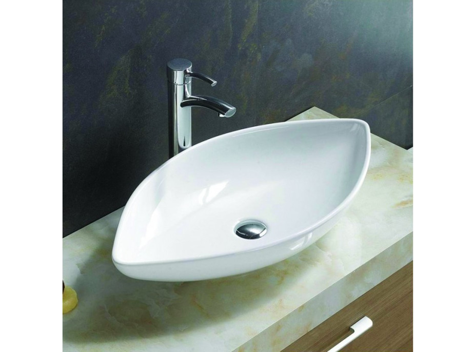 Keramické umyvadlo MEXEN IVONE - 70x37 cm - bílé, 21487000