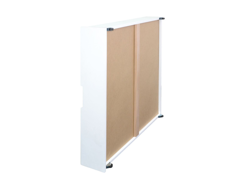 Dětská patrová postel s rozšířeným spodním lůžkem z MASIVU BUK - MAXIM 200x90cm - přírodní